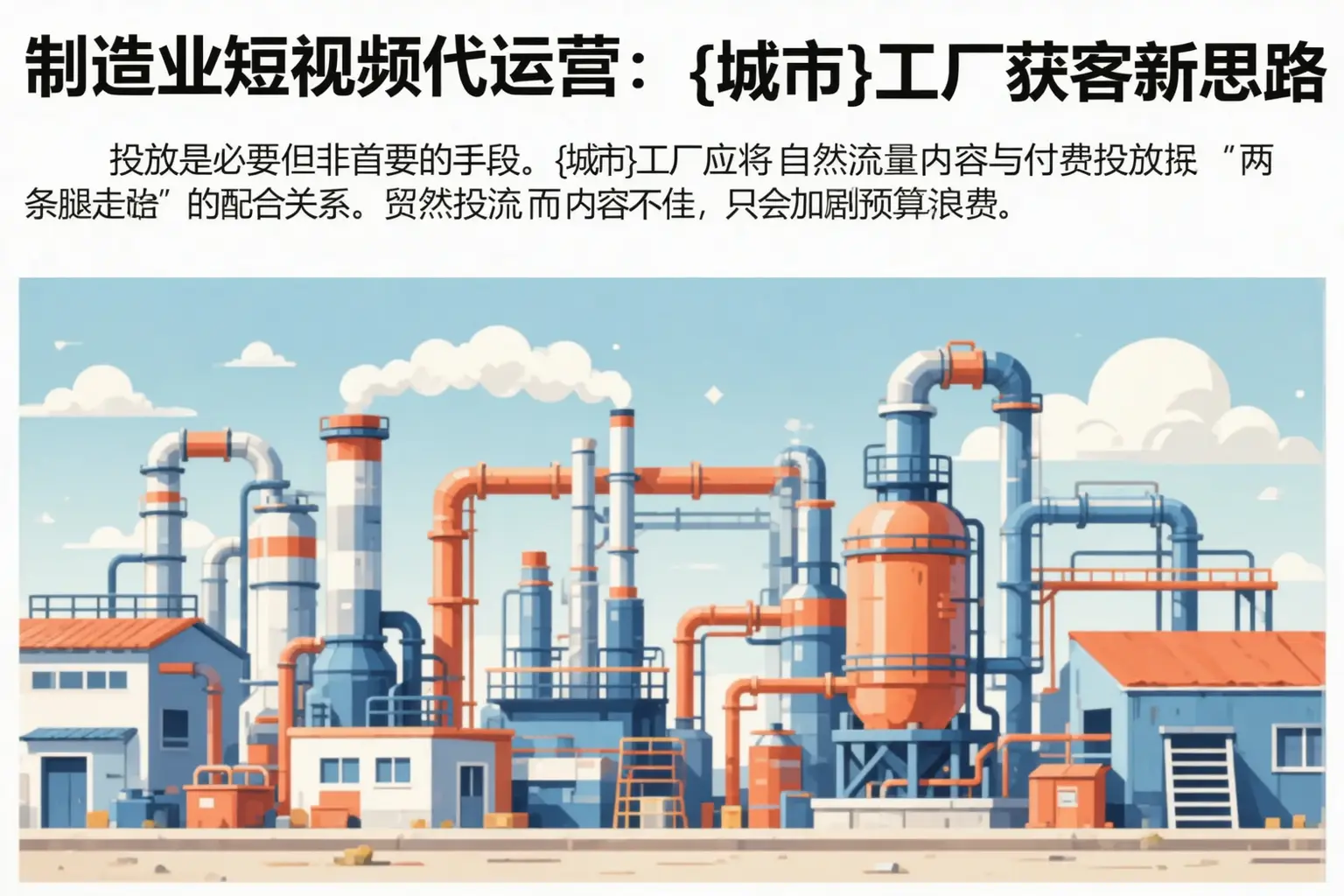 制造业短视频代运营:山南工厂获客新思路