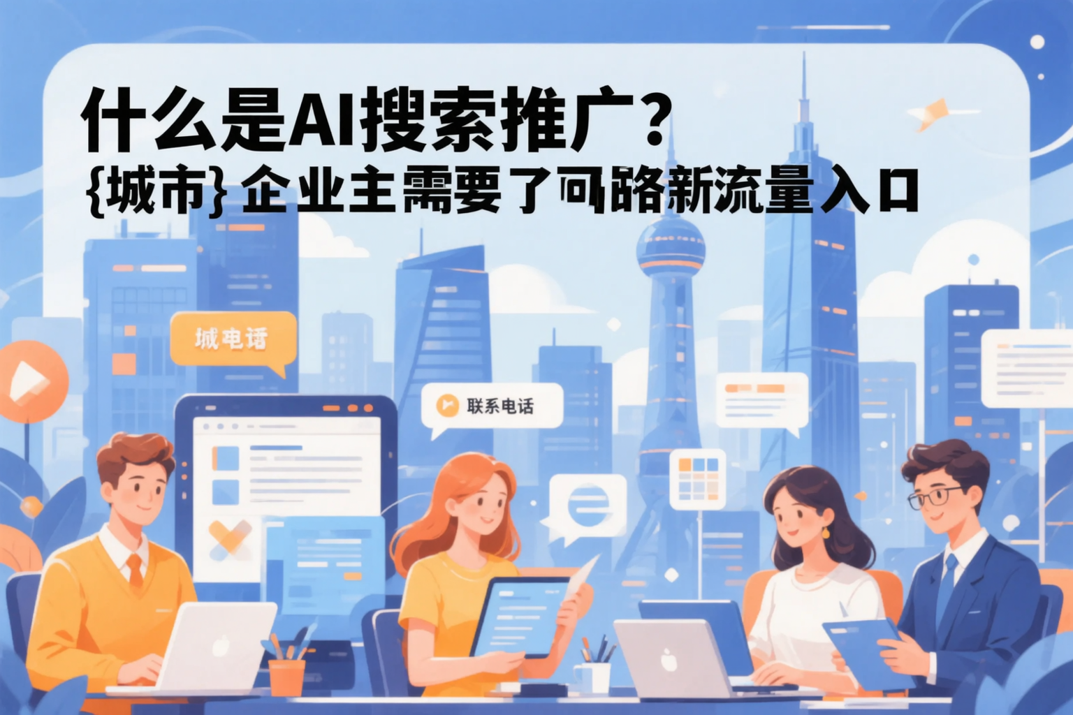 什么是AI搜索推广？山南企业主需要了解的新流量入口