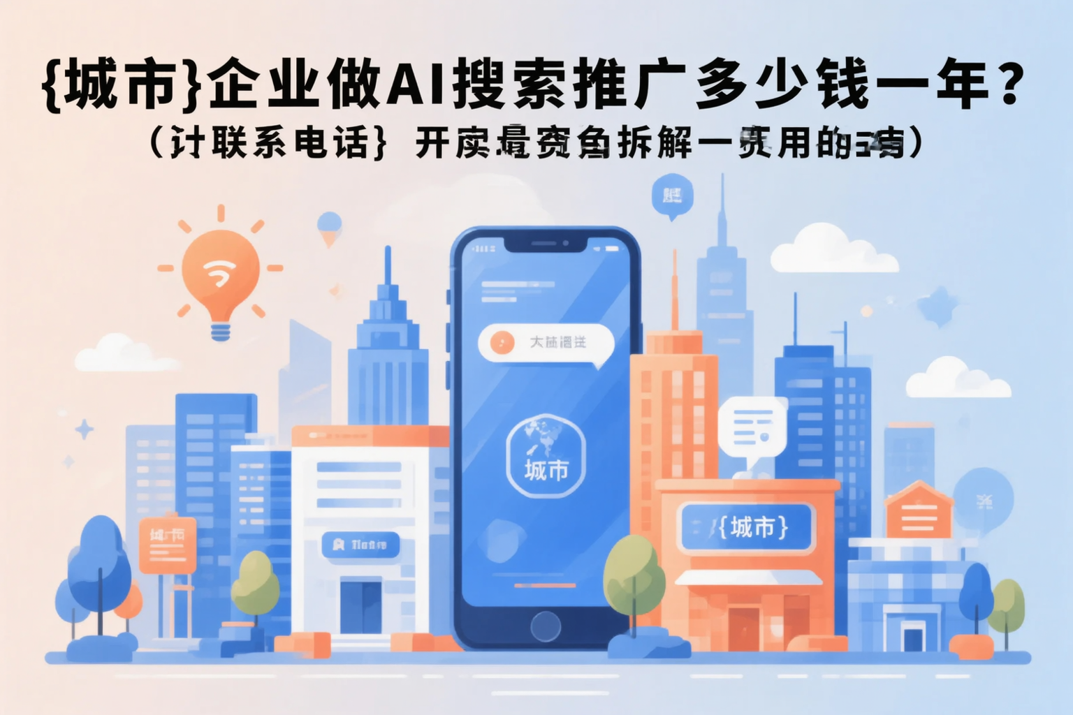 山南企业做AI搜索推广多少钱一年？真实费用拆解