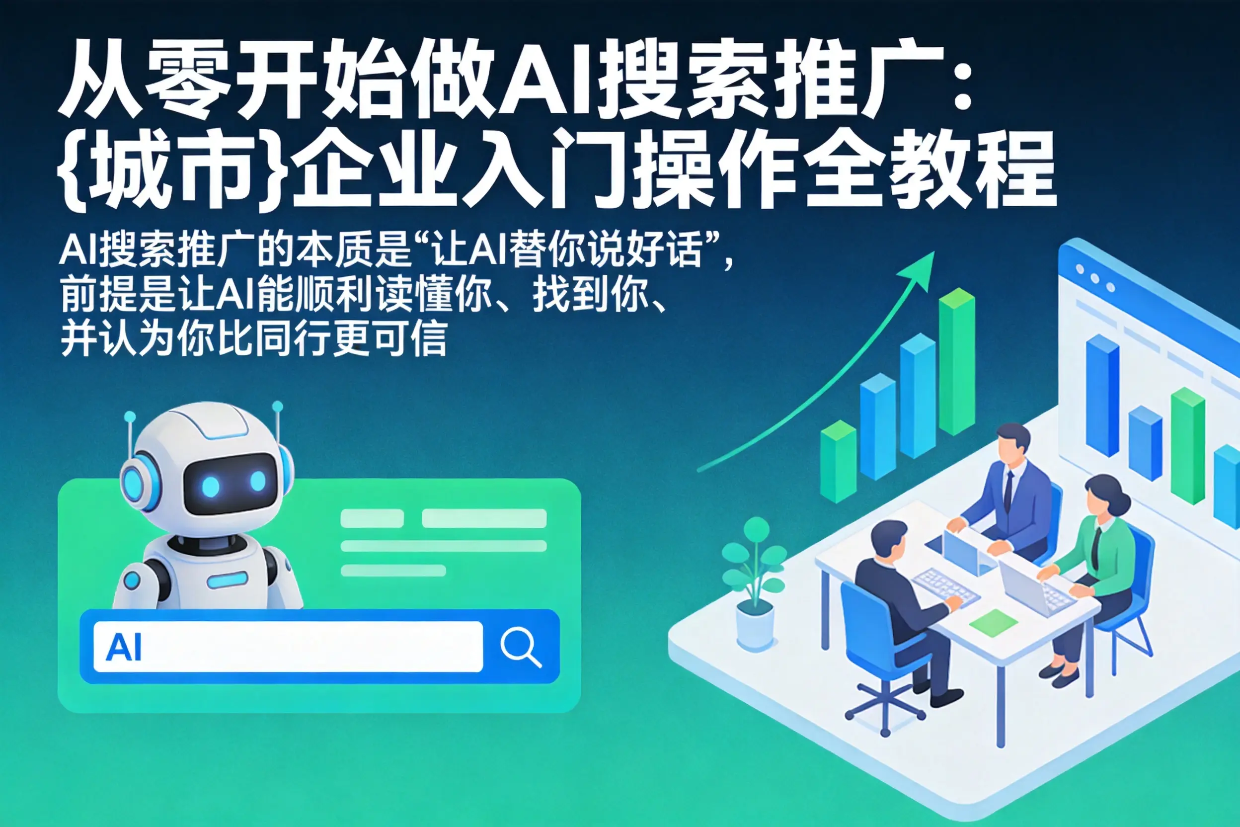 从零开始做AI搜索推广:山南企业入门操作全教程