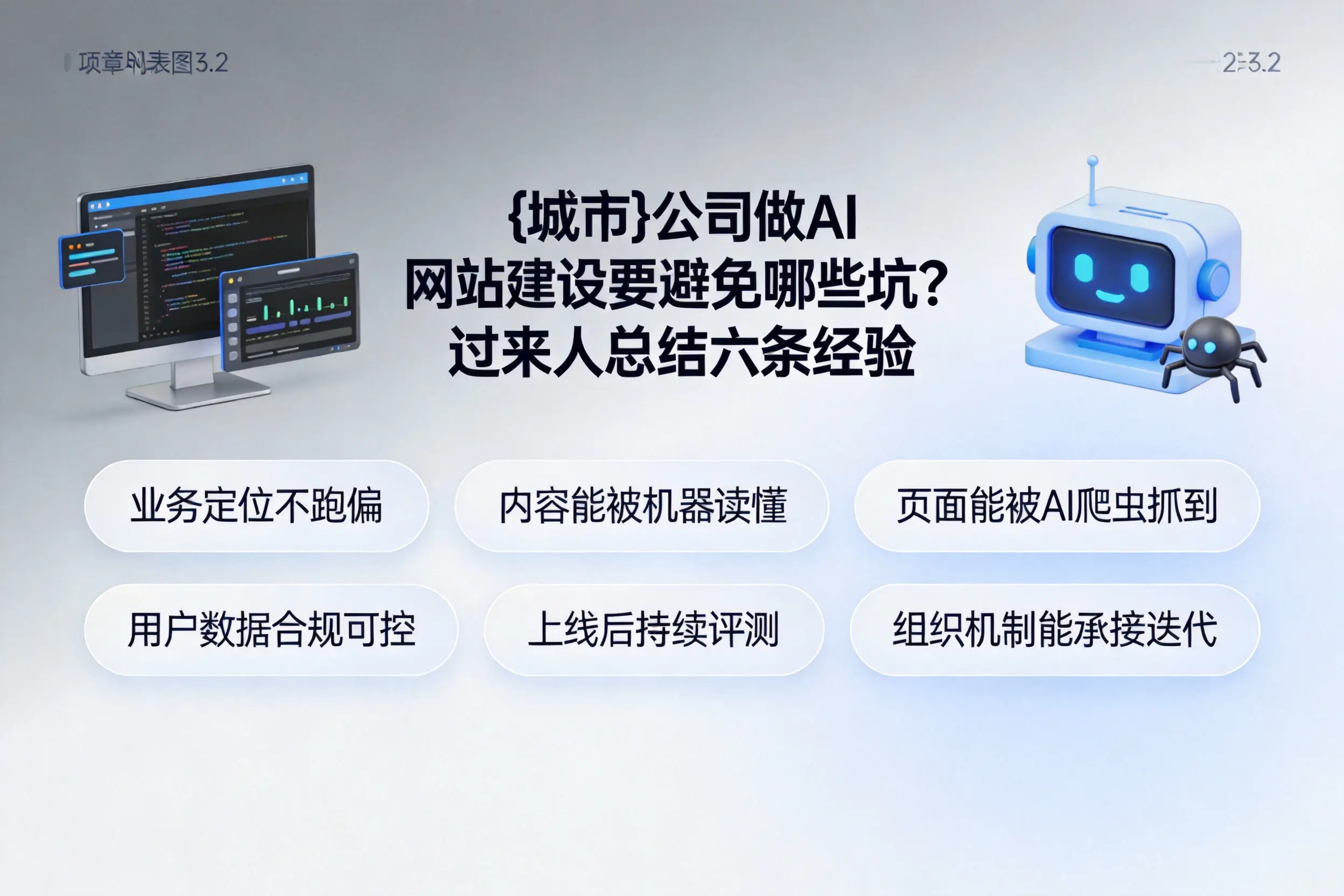 山南公司做AI网站建设要避免哪些坑？过来人总结六条经验