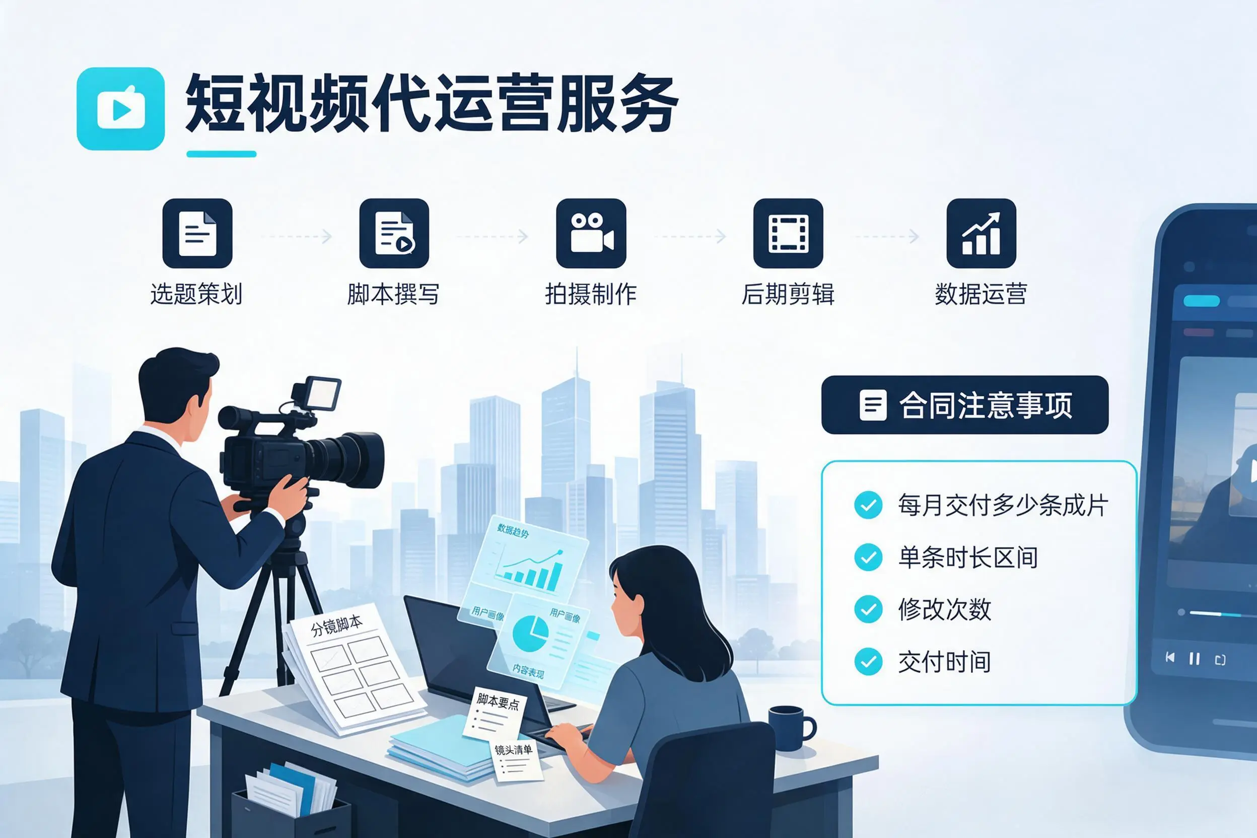 短视频代运营包含哪些服务？山南企业常见问题科普