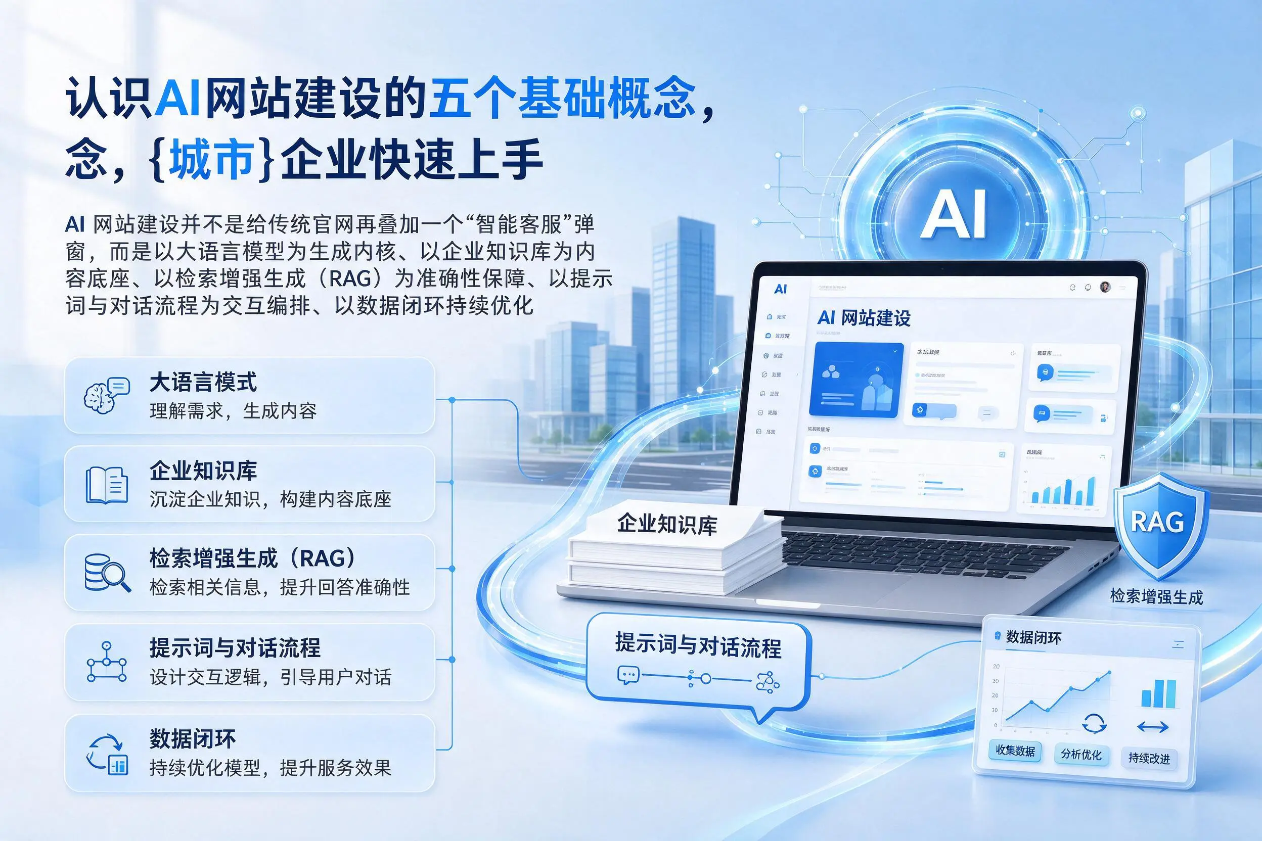 认识AI网站建设的五个基础概念,山南企业快速上手